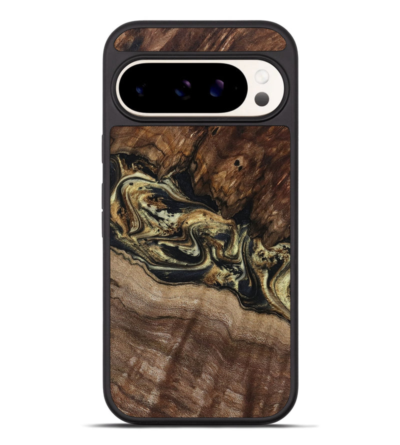 Pixel 9 Pro XL Wood Phone Case - Skylar (Black & White, 800085)