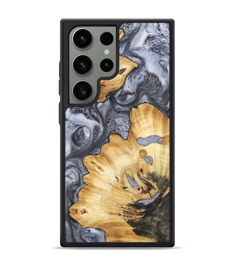 Galaxy S24 Ultra Wood Phone Case - Kellan (Black & White, 800087)