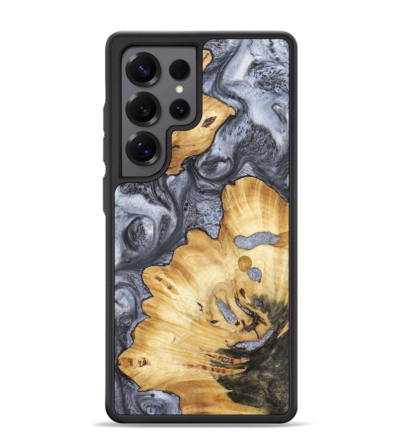 Galaxy S25 Ultra Wood Phone Case - Kellan (Black & White, 800087)