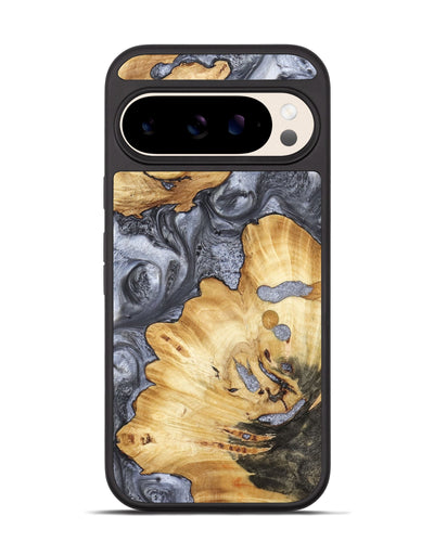 Pixel 10 Wood Phone Case - Kellan (Black & White, 800087)