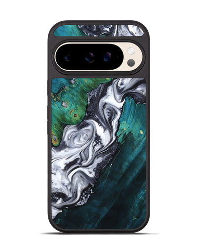 Pixel 10 Wood Phone Case - Jill (Black & White, 800088)