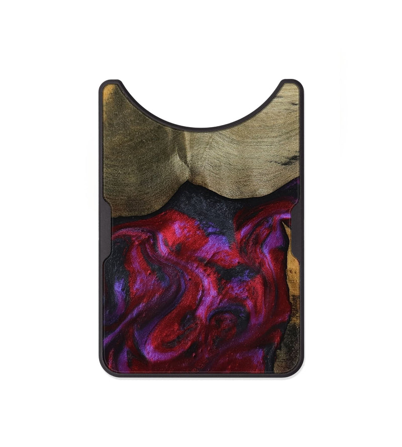 Alloy Wood Wallet - Deven (Red, 800092)