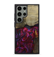 Galaxy S24 Ultra Wood Phone Case - Deven (Red, 800092)