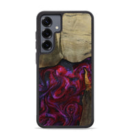 Galaxy S25 Plus Wood Phone Case - Deven (Red, 800092)