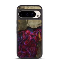 Pixel 10 Wood Phone Case - Deven (Red, 800092)