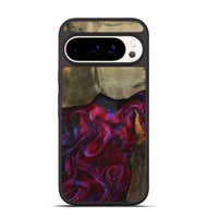 Pixel 9 Wood Phone Case - Deven (Red, 800092)
