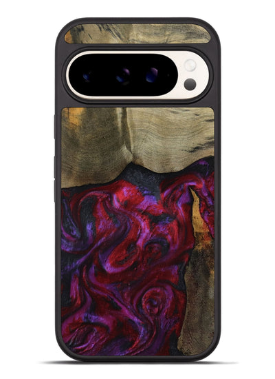 Pixel 9 Pro XL Wood Phone Case - Deven (Red, 800092)