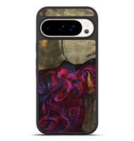 Pixel 9 Pro XL Wood Phone Case - Deven (Red, 800092)