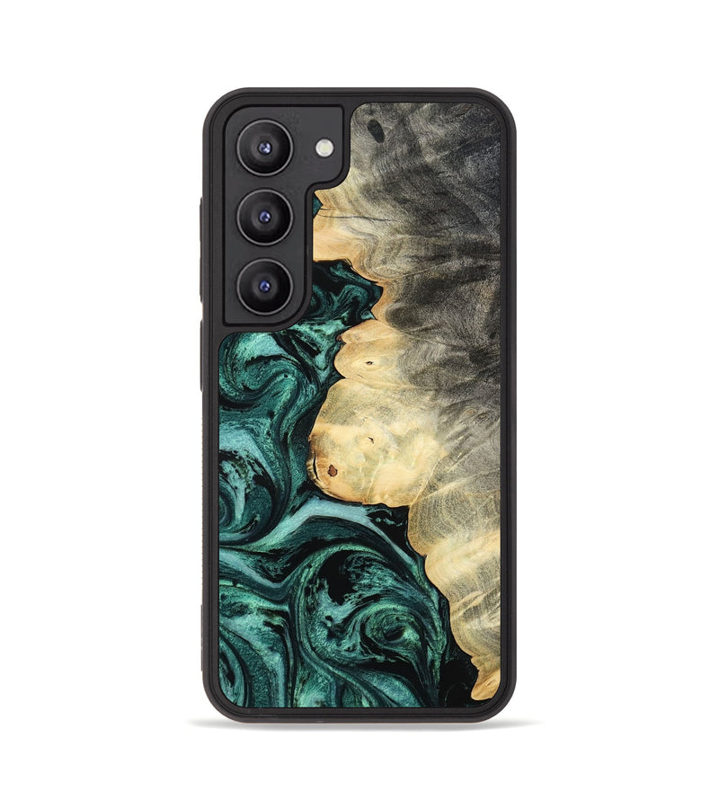 Galaxy S23 Wood Phone Case - Adela (Green, 800093)