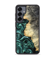 Galaxy S25 Plus Wood Phone Case - Adela (Green, 800093)