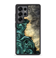 Galaxy S25 Ultra Wood Phone Case - Adela (Green, 800093)