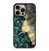 iPhone 16 Pro Max Wood Phone Case - Adela (Green, 800093)
