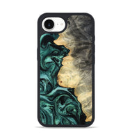 iPhone 16e Wood Phone Case - Adela (Green, 800093)