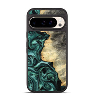 Pixel 10 Wood Phone Case - Adela (Green, 800093)