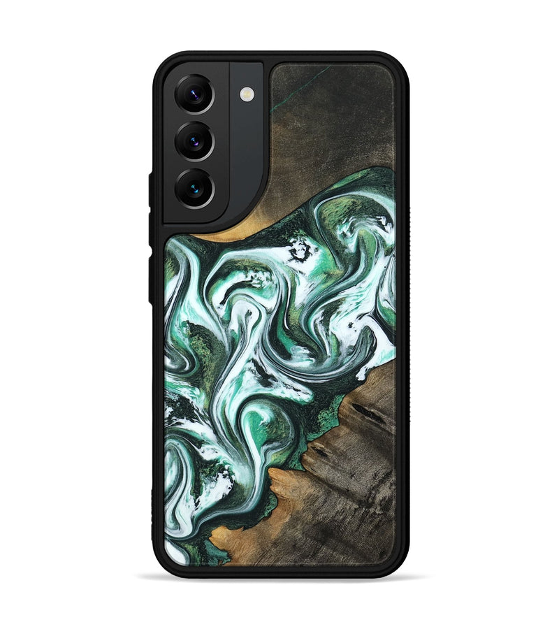 Galaxy S22 Plus Wood Phone Case - Philip (Green, 800094)