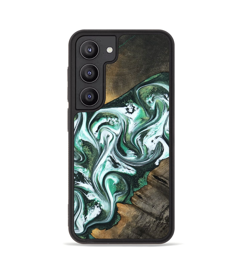 Galaxy S23 Wood Phone Case - Philip (Green, 800094)