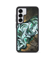 Galaxy S25 Wood Phone Case - Philip (Green, 800094)