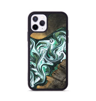 iPhone 11 Pro Wood Phone Case - Philip (Green, 800094)