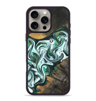 iPhone 16 Pro Max Wood Phone Case - Philip (Green, 800094)