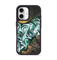iPhone 17 Wood Phone Case - Philip (Green, 800094)