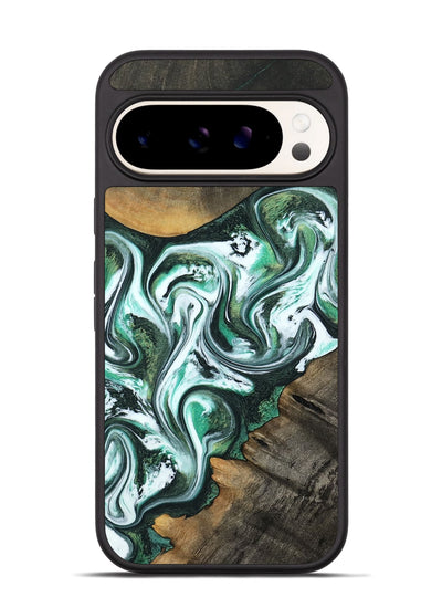 Pixel 9 Pro Wood Phone Case - Philip (Green, 800094)