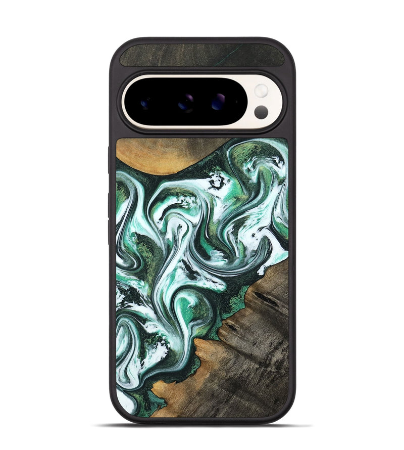 Pixel 9 Pro Wood Phone Case - Philip (Green, 800094)