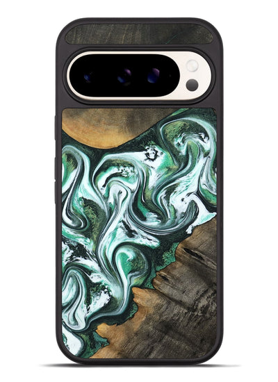 Pixel 9 Pro XL Wood Phone Case - Philip (Green, 800094)