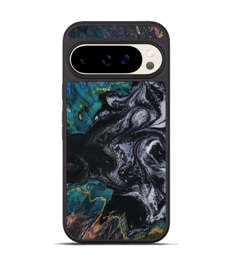 Pixel 10 Wood Phone Case - Agatha (Black & White, 800095)