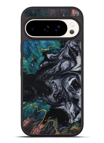 Pixel 9 Pro XL Wood Phone Case - Agatha (Black & White, 800095)