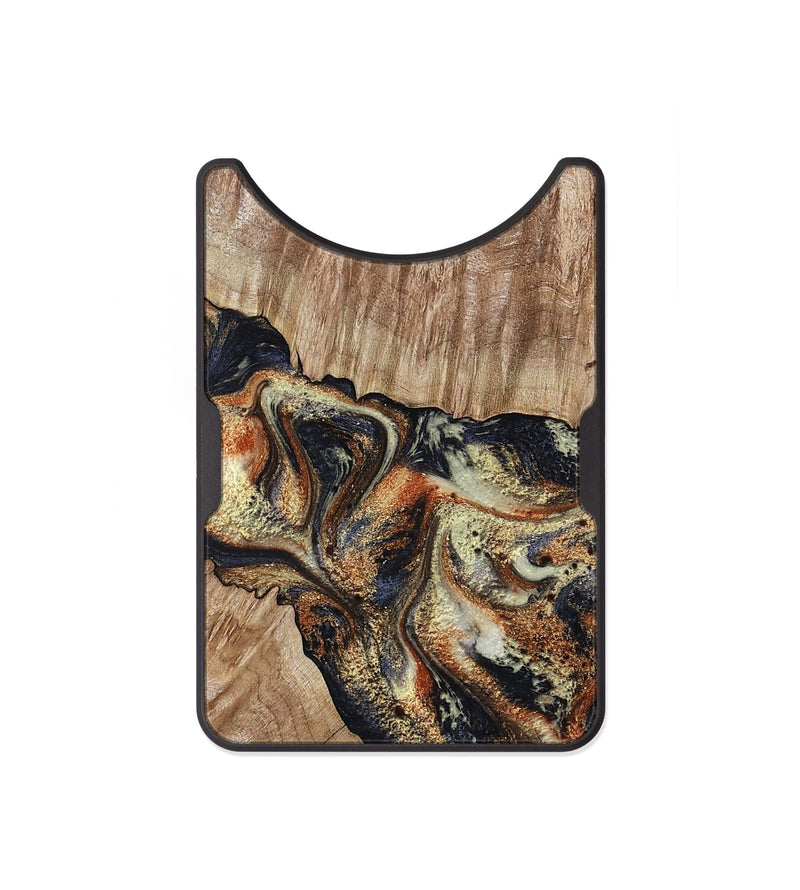 Alloy Wood Wallet - Odin (Black & White, 800096)