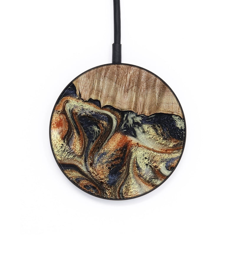 Circle Wood Wireless Charger - Odin (Black & White, 800096)