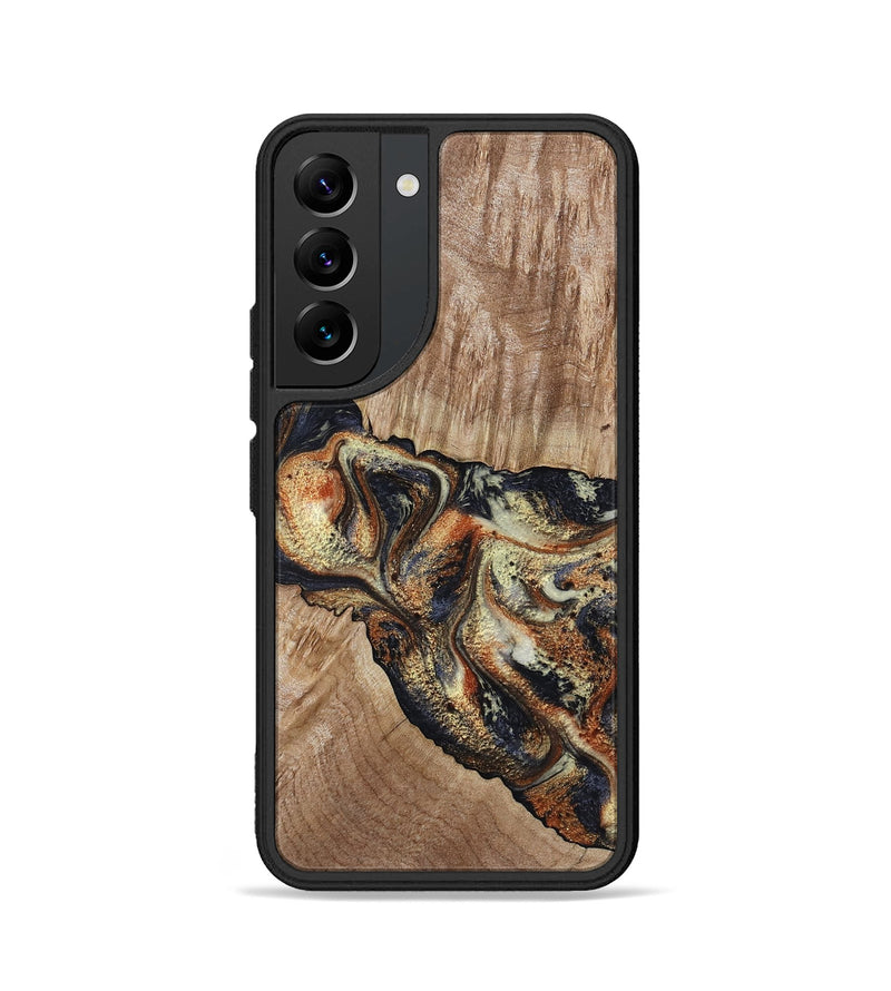 Galaxy S22 Wood Phone Case - Odin (Black & White, 800096)