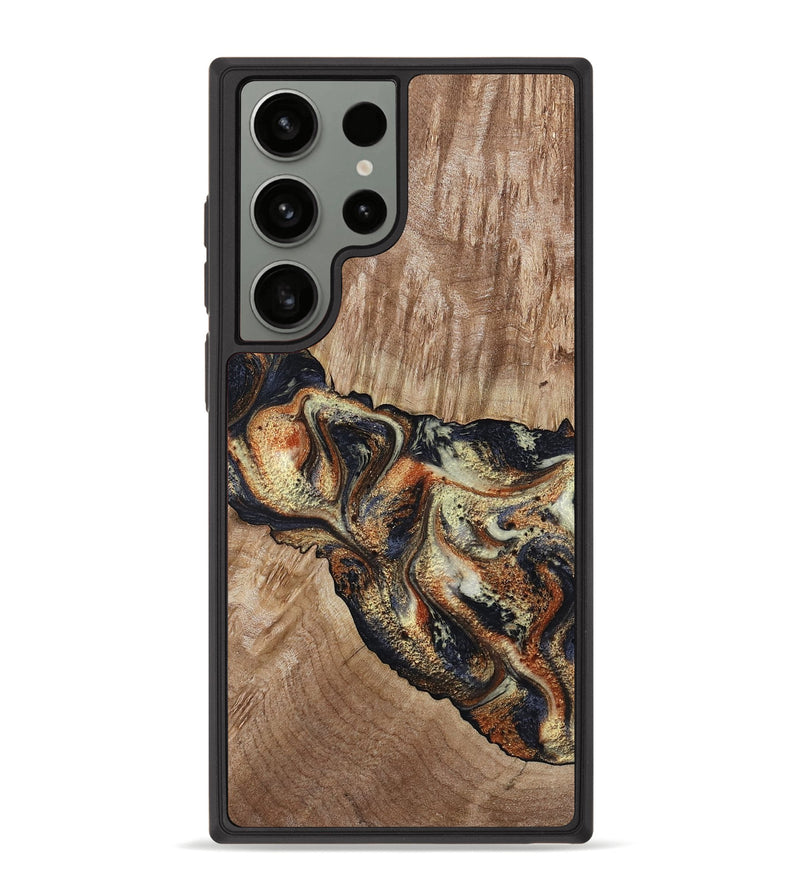 Galaxy S23 Ultra Wood Phone Case - Odin (Black & White, 800096)