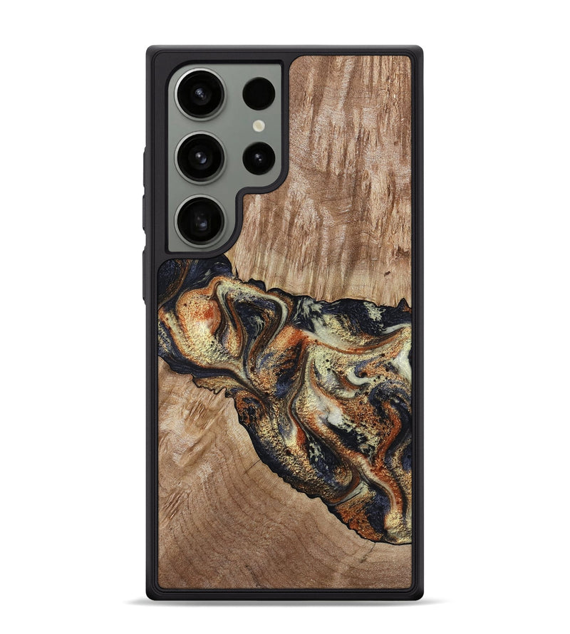 Galaxy S24 Ultra Wood Phone Case - Odin (Black & White, 800096)