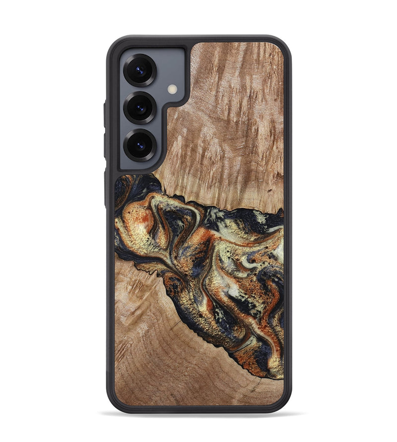 Galaxy S25 Plus Wood Phone Case - Odin (Black & White, 800096)