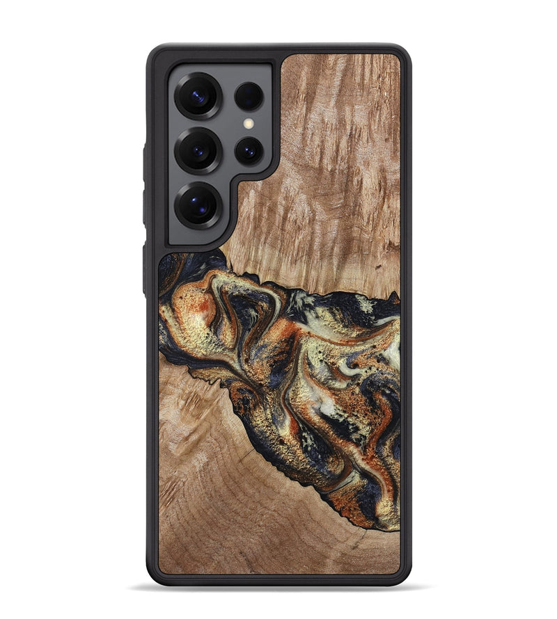 Galaxy S25 Ultra Wood Phone Case - Odin (Black & White, 800096)