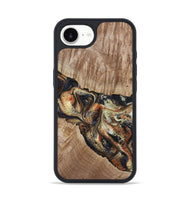 iPhone 16e Wood Phone Case - Odin (Black & White, 800096)