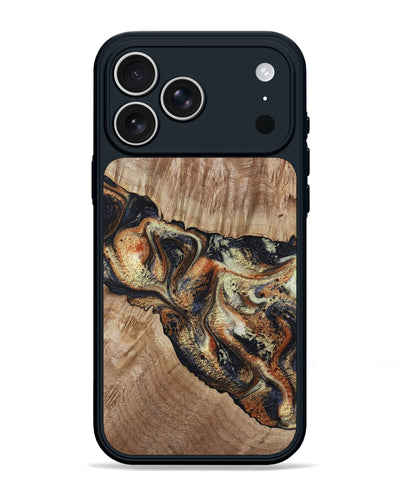 iPhone 17 Pro Max Wood Phone Case - Odin (Black & White, 800096)
