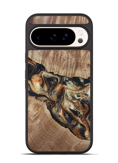 Pixel 9 Wood Phone Case - Odin (Black & White, 800096)