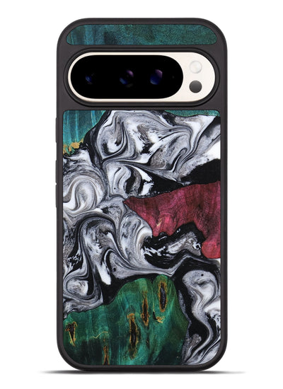 Pixel 9 Pro XL Wood Phone Case - Rhodes (Black & White, 800102)
