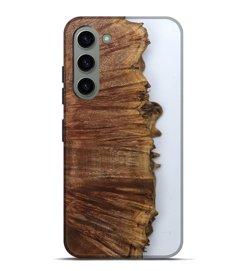 Galaxy S23 Plus Wood Live Edge Phone Case - Darci (Clear, 800103)
