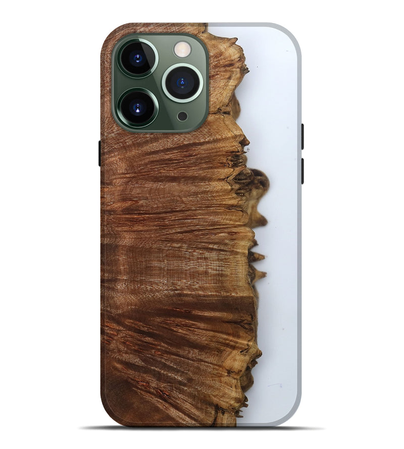 iPhone 13 Pro Max Wood Live Edge Phone Case - Darci (Clear, 800103)