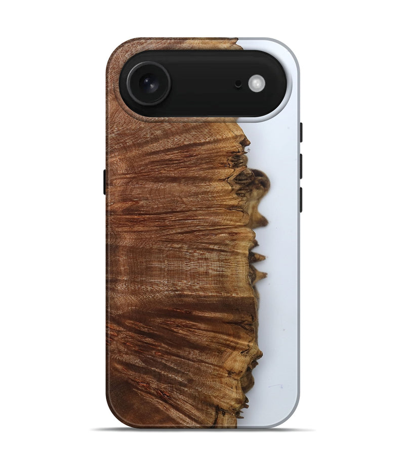 iPhone 17 Air Wood Live Edge Phone Case - Darci (Clear, 800103)