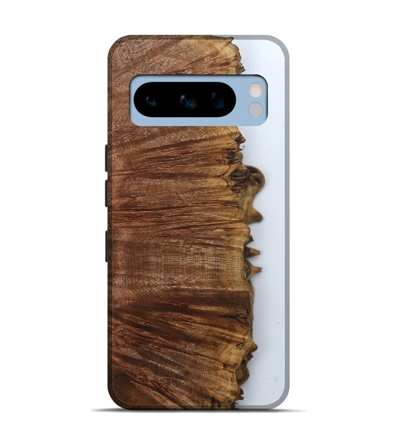 Pixel 8 Pro Wood Live Edge Phone Case - Darci (Clear, 800103)