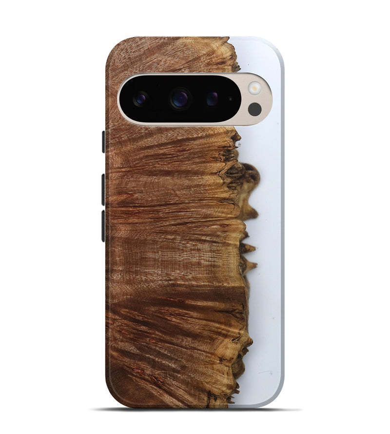 Pixel 9 Pro Wood Live Edge Phone Case - Darci (Clear, 800103)