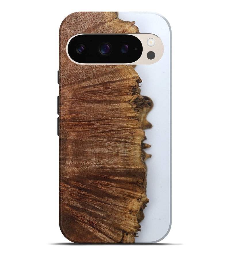Pixel 9 Pro XL Wood Live Edge Phone Case - Darci (Clear, 800103)