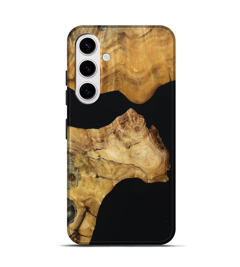Galaxy S25 Wood Live Edge Phone Case - Jalyn (Wood Burl, 800104)