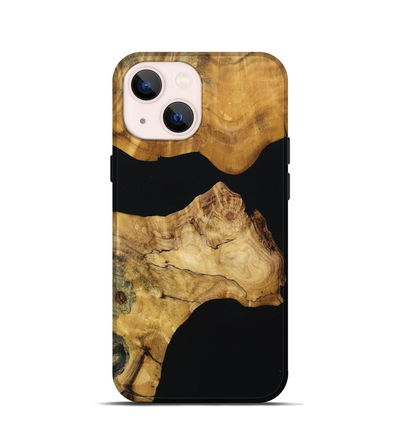 iPhone 13 mini Wood Live Edge Phone Case - Jalyn (Wood Burl, 800104)