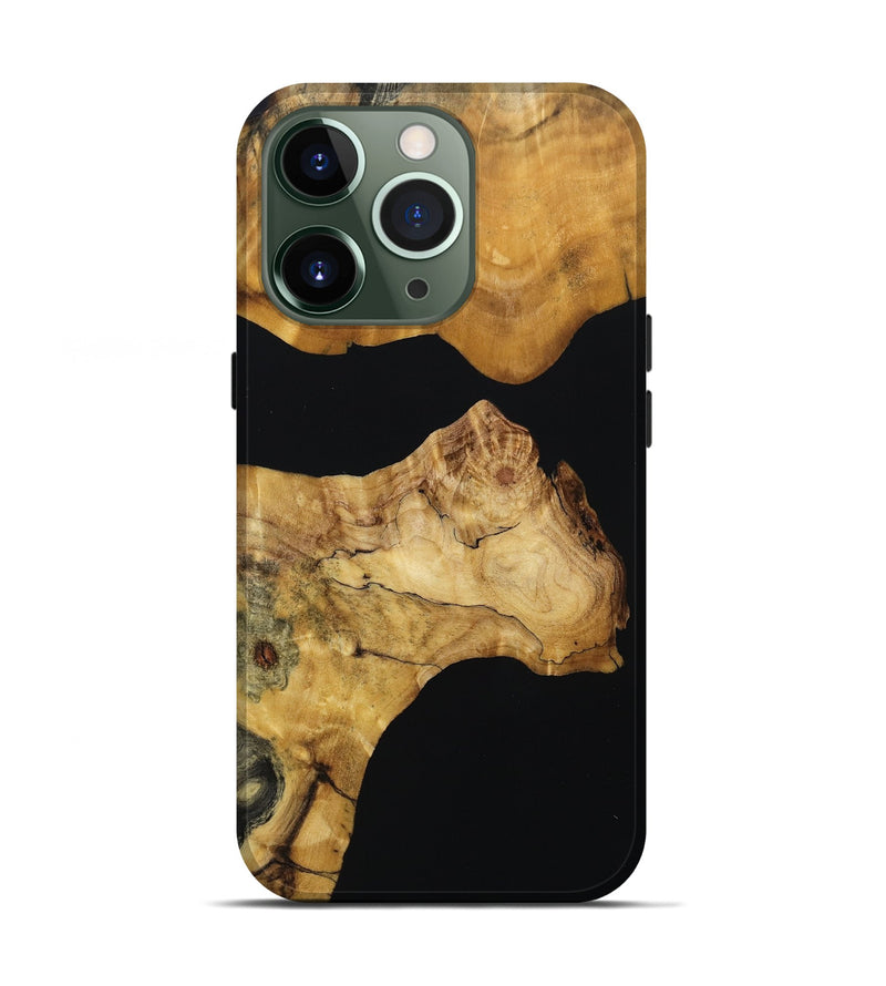 iPhone 13 Pro Wood Live Edge Phone Case - Jalyn (Wood Burl, 800104)