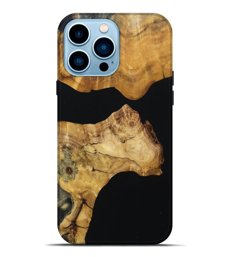 iPhone 14 Pro Max Wood Live Edge Phone Case - Jalyn (Wood Burl, 800104)